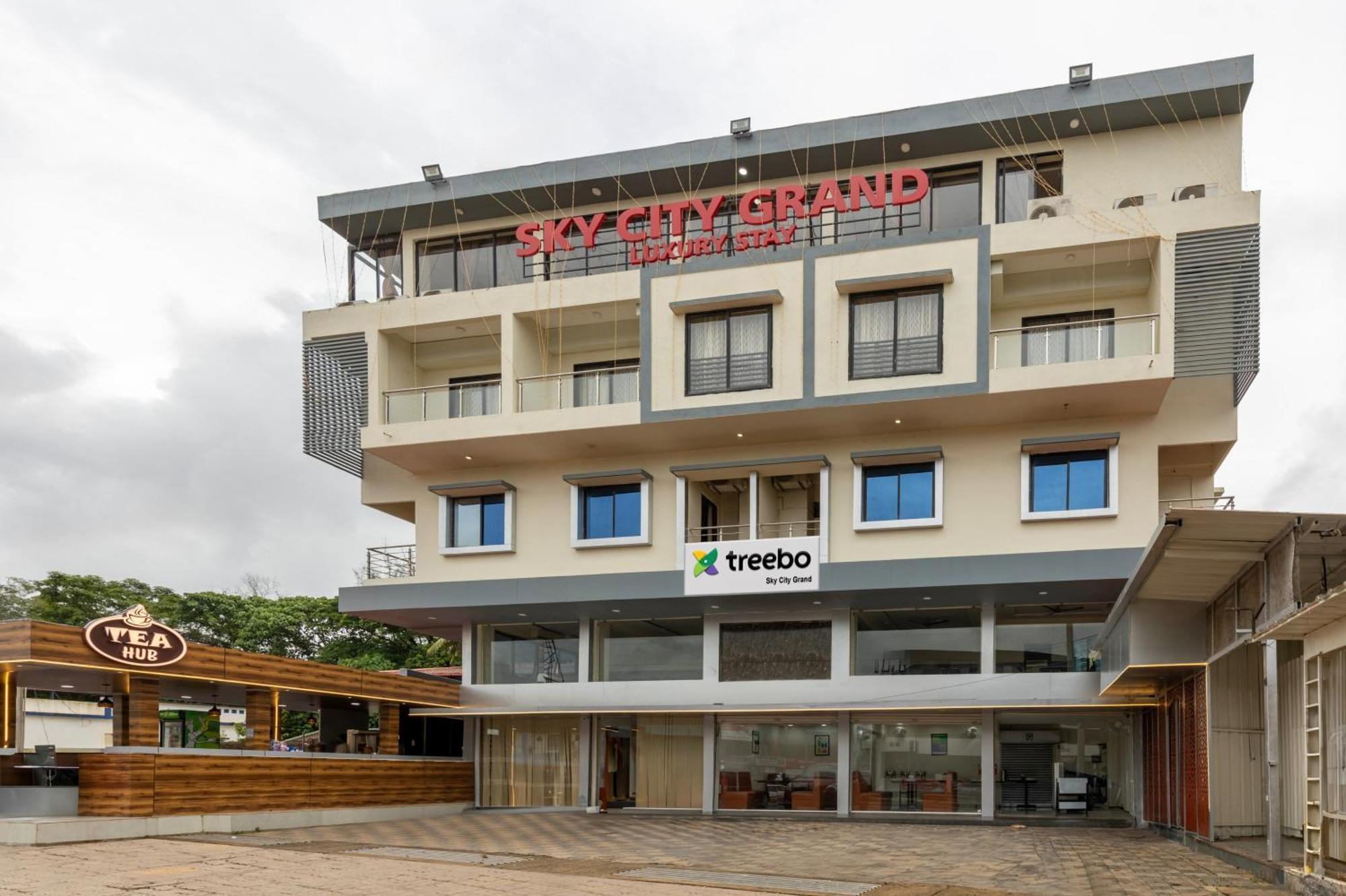 Treebo Sky City Grand, 5 Min From Mangalore Airport Buitenkant foto